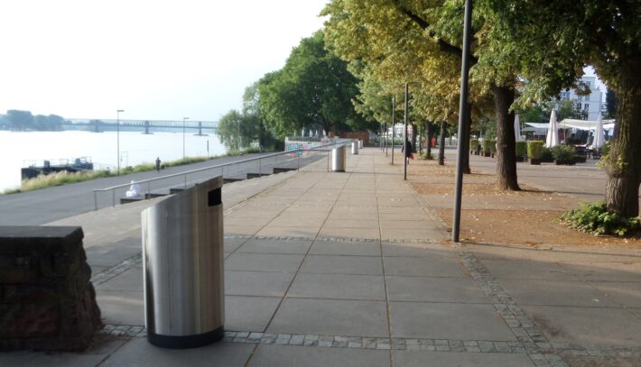 Abfallmanagement in Grossstädten und Parks